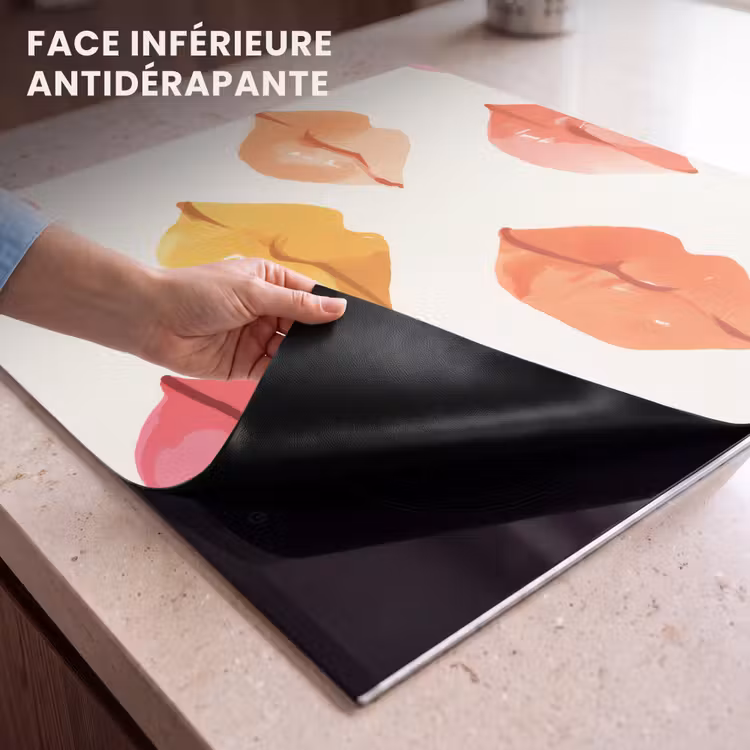 Protection plaque induction - Lèvres - colorées - brillantes — 7