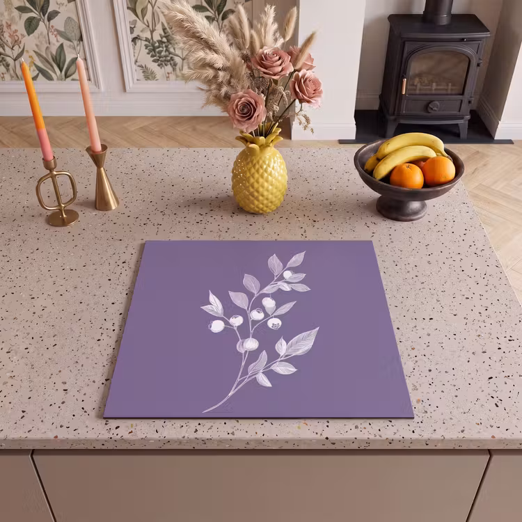 Protection plaque induction - Branche - Gracieuse - Feuilles - Minimaliste — 3