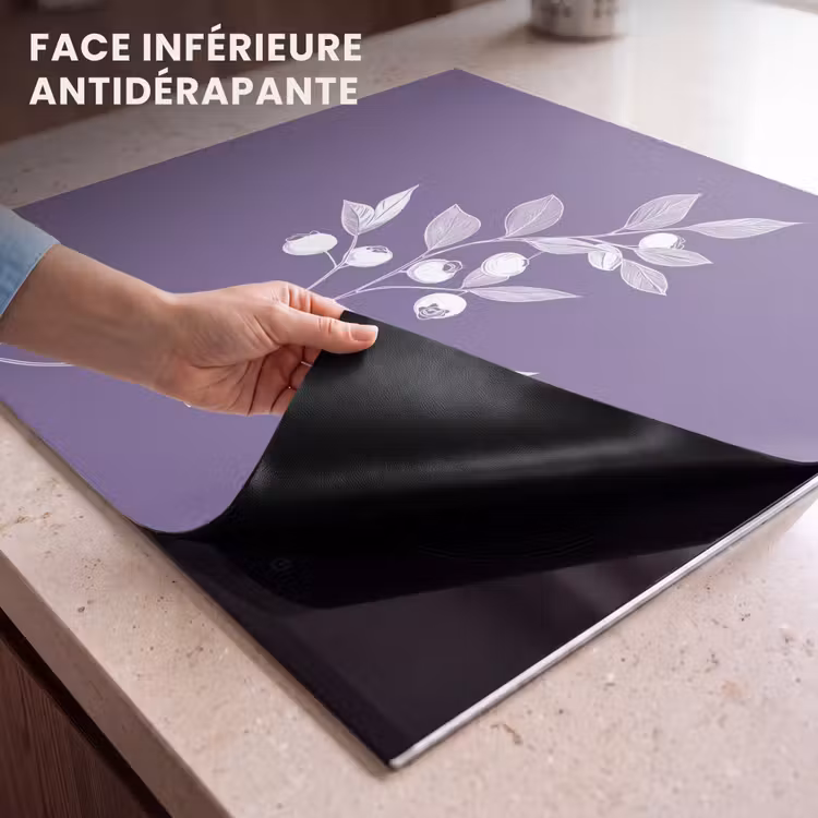 Protection plaque induction - Branche - Gracieuse - Feuilles - Minimaliste — 7