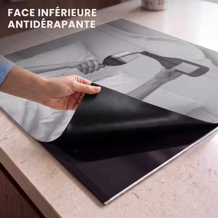 Protection plaque induction - Draps - Bras - Vin - Verre — 7