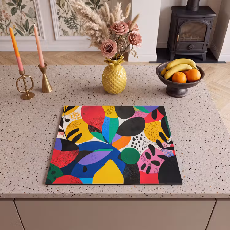 Protection plaque induction - Formes - Points - Coloré — 3