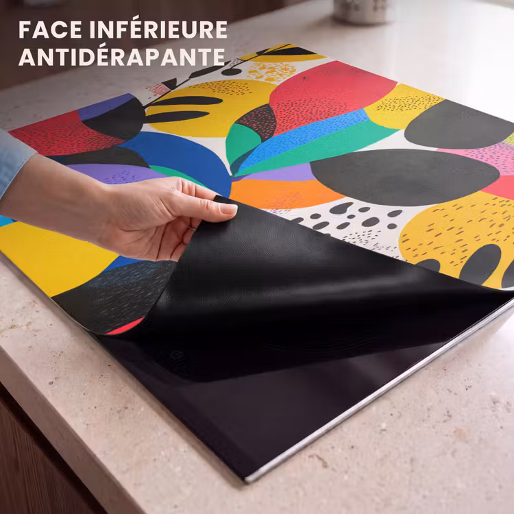 Protection plaque induction - Formes - Points - Coloré — 7