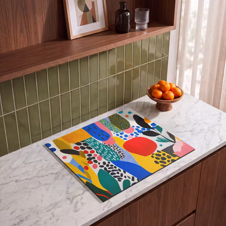 Protection plaque induction - Points - Formes - Moderne - Couleurs — 4