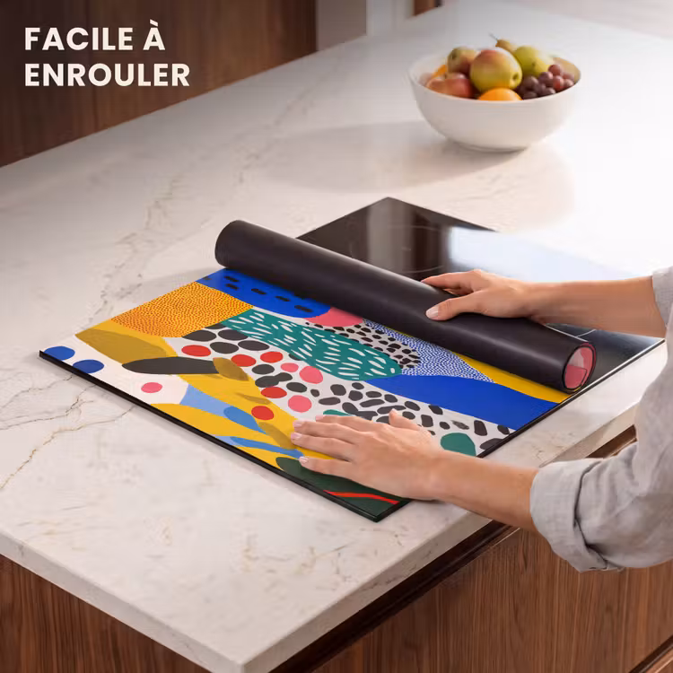 Protection plaque induction - Points - Formes - Moderne - Couleurs — 6