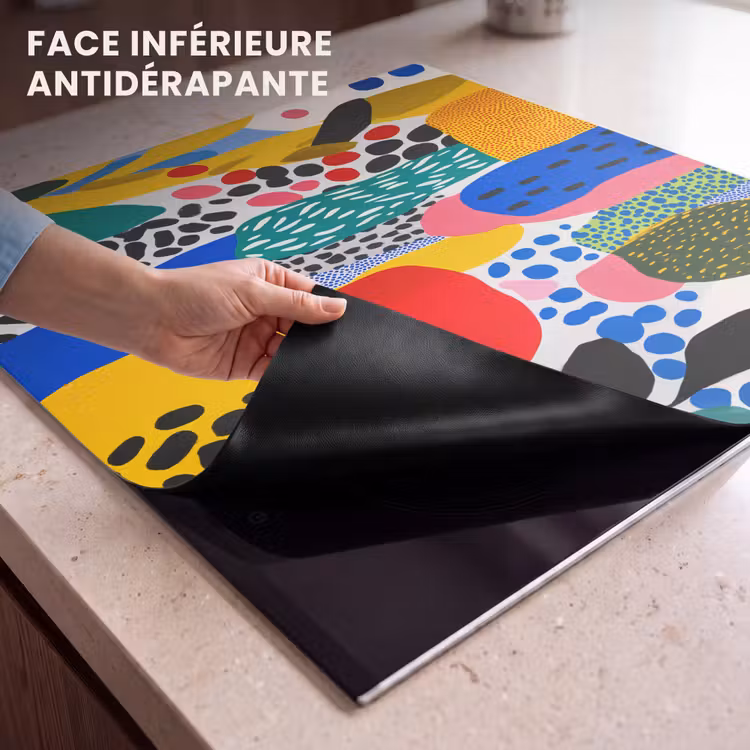 Protection plaque induction - Points - Formes - Moderne - Couleurs — 7