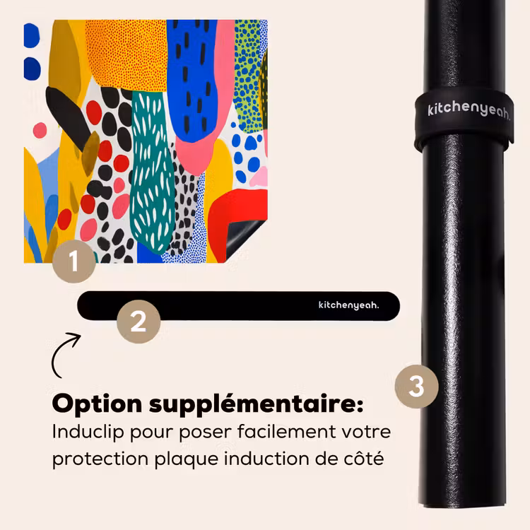 Protection plaque induction - Points - Formes - Moderne - Couleurs — 8
