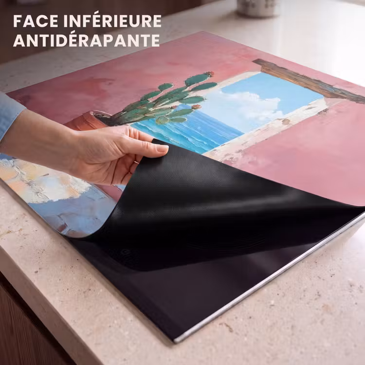 Protection plaque induction - Mer - Rose - Cactus — 7
