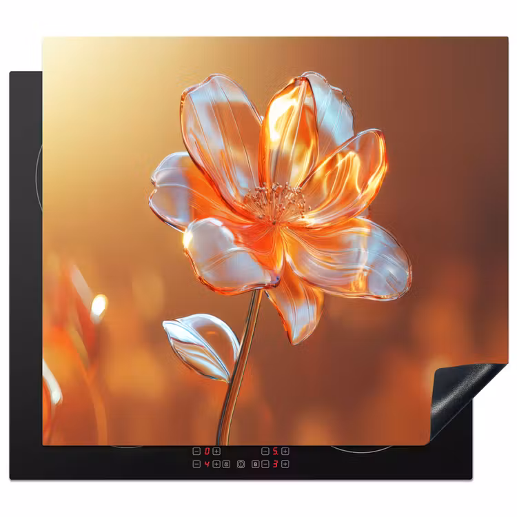 Protection plaque induction - Lunettes - Fleur - Soleil — 1