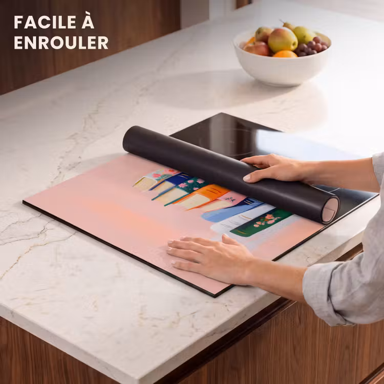 Protection plaque induction - Livres - Pile - Coloré — 6