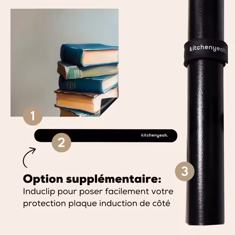 Protection plaque induction - Pile - Livres - Vert - Lumière du jour — 8