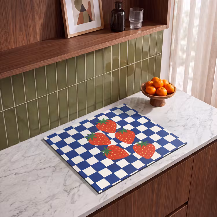 Protection plaque induction - Bloqué - Bleu - Fraise — 4
