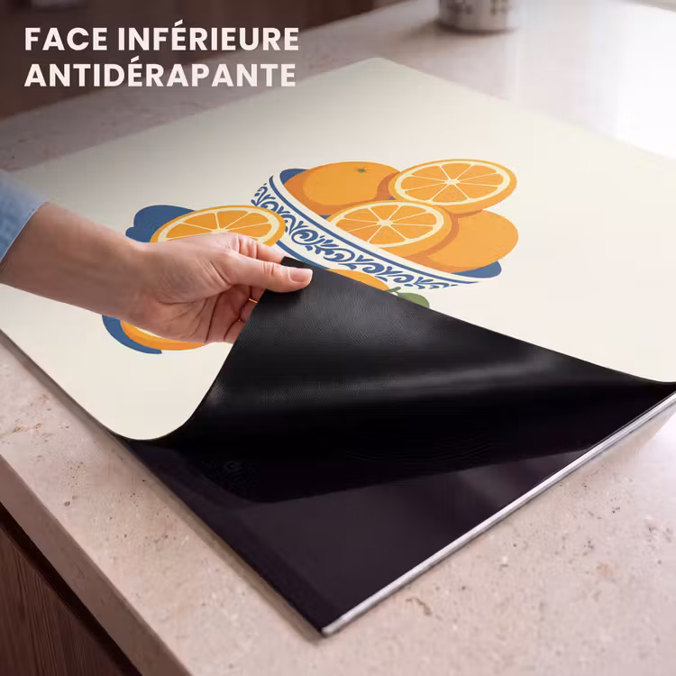 Protection plaque induction - Bol - Minimaliste - Orange - Oranges — 7