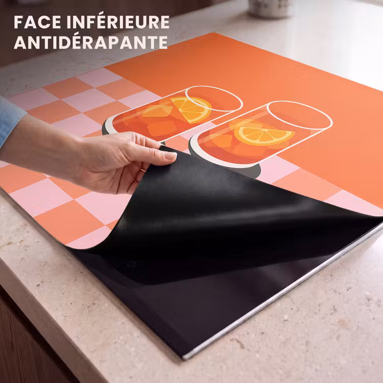 Protection plaque induction - Orange - Lunettes - Orange — 7