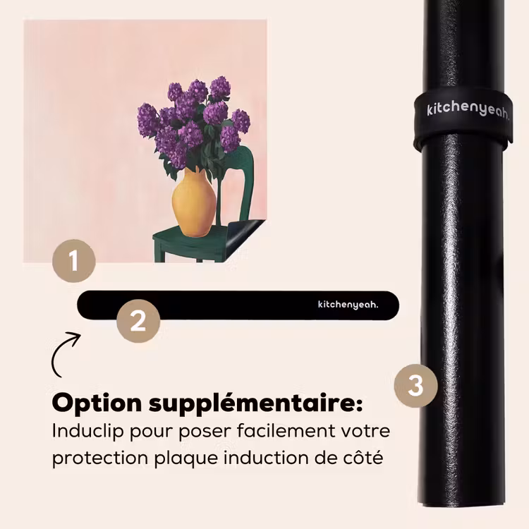 Protection plaque induction - Chaise - Vase - Fleurs - Bloqué — 8