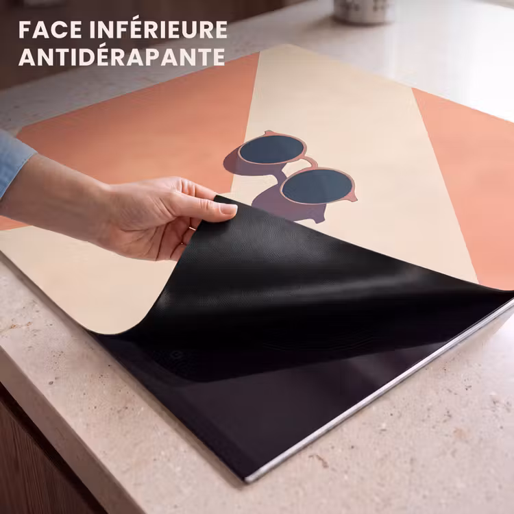Protection plaque induction - Lunettes de soleil - Shadow - Orange - Minimalist — 7