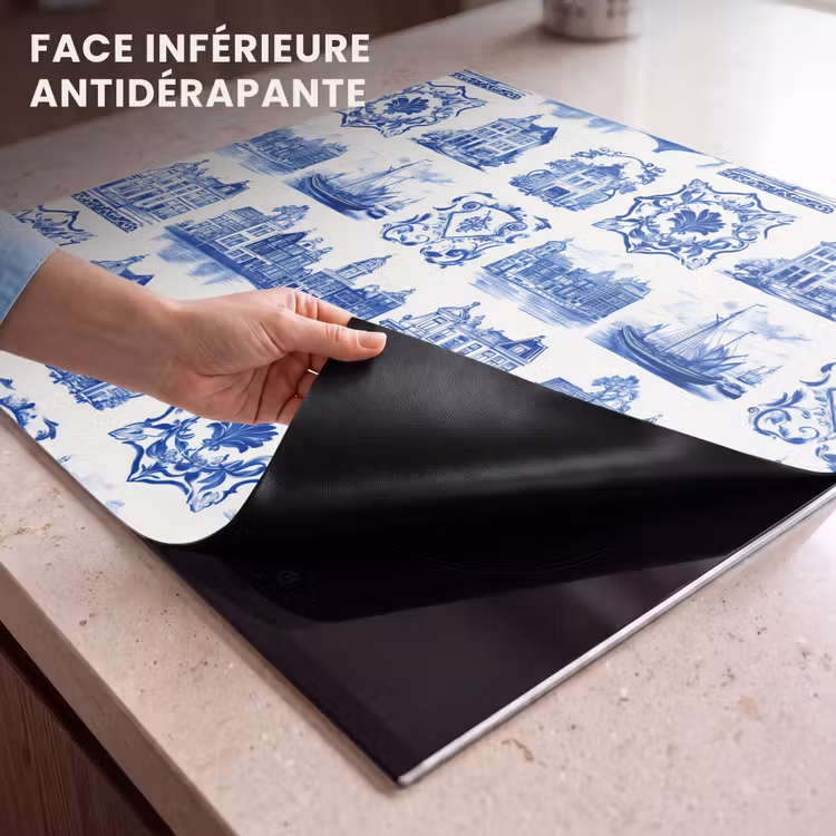Protection plaque induction - Maisons - Navires - Bleu — 7
