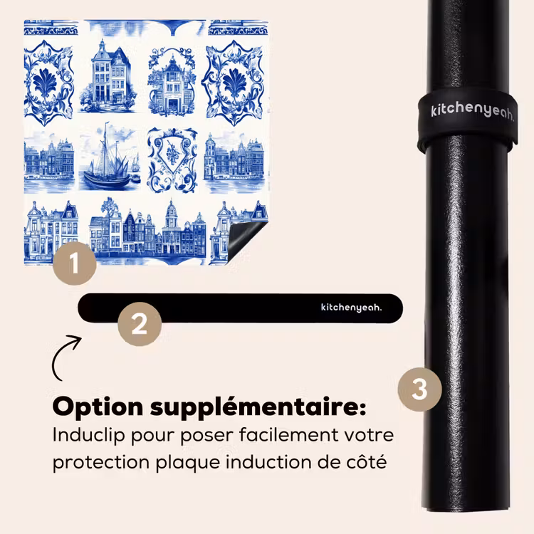 Protection plaque induction - Maisons - Navires - Bleu — 8
