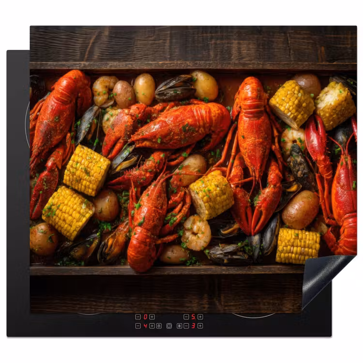 Protection plaque induction - Homard - Légumes - Aliments — 1
