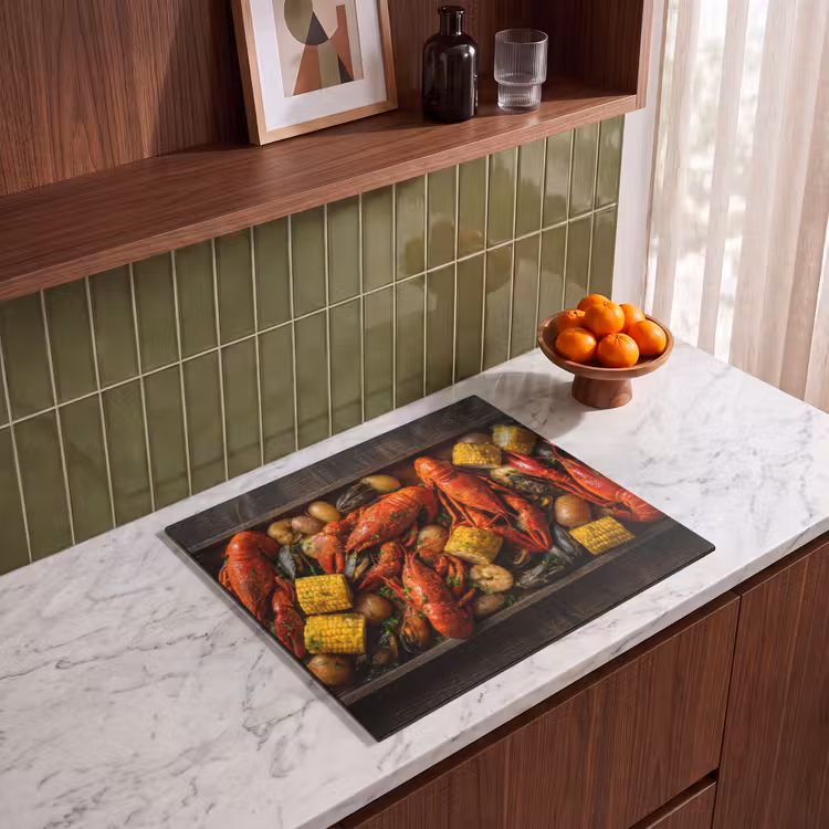 Protection plaque induction - Homard - Légumes - Aliments — 4