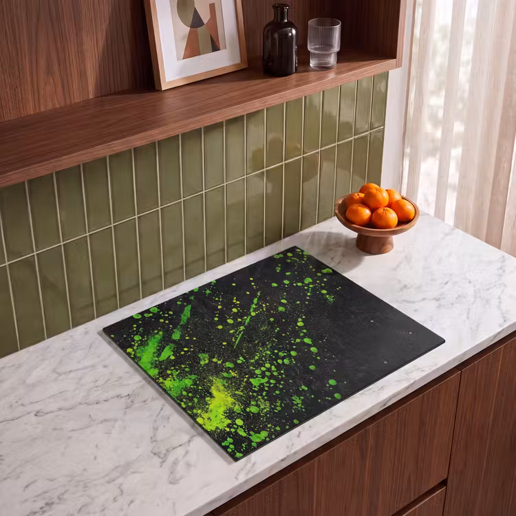 Protection plaque induction - Jeu - Splash - Vert - Chaotique - Vert — 4