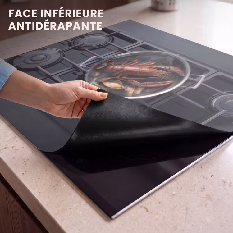Protection plaque induction - Cuisson - Homard - Noir — 7