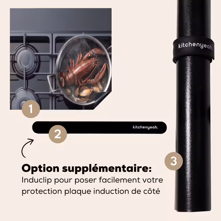 Protection plaque induction - Cuisson - Homard - Noir — 8