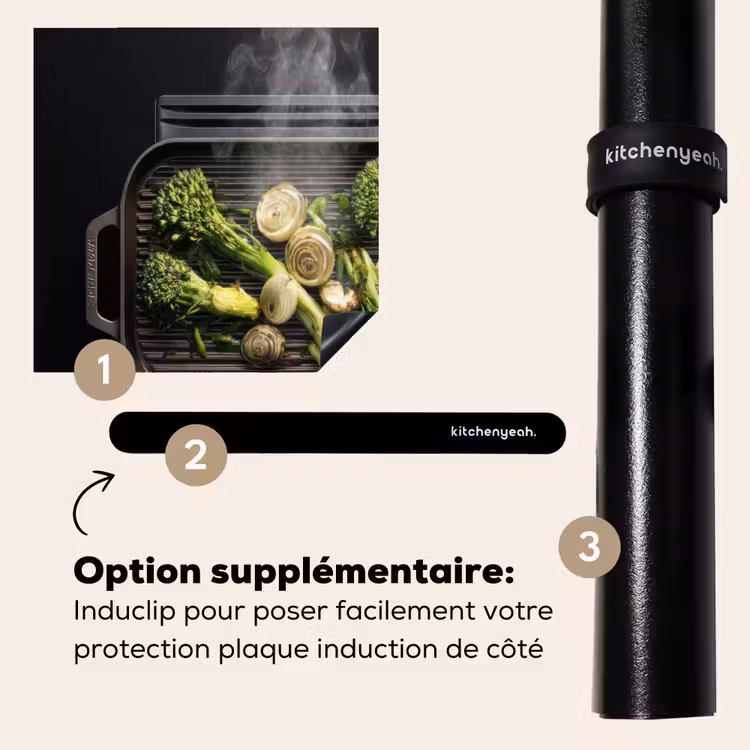 Protection plaque induction - Cuisson - Poêle à griller - Légumes — 8
