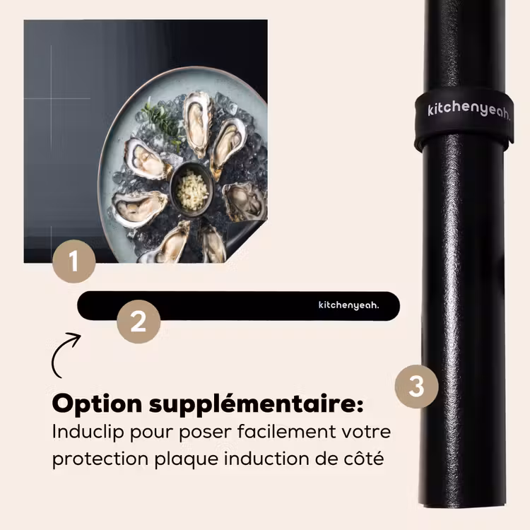 Protection plaque induction - Huîtres - Cuiseur - Noir — 8