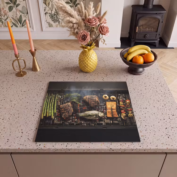 Protection plaque induction - Barbecue - Grillades - Manger — 3