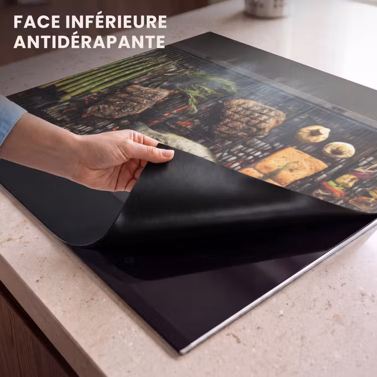Protection plaque induction - Barbecue - Grillades - Manger — 7
