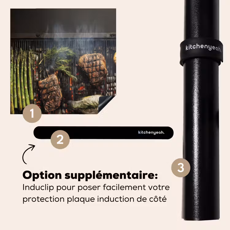 Protection plaque induction - Barbecue - Grillades - Manger — 8