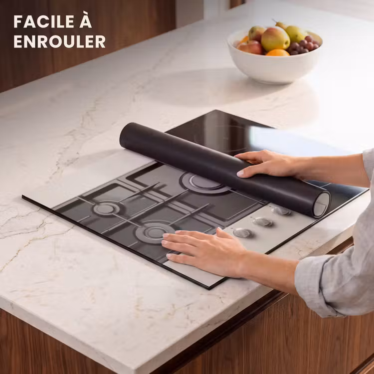 Protection plaque induction - Gazinière - Cuisson - Beige — 6