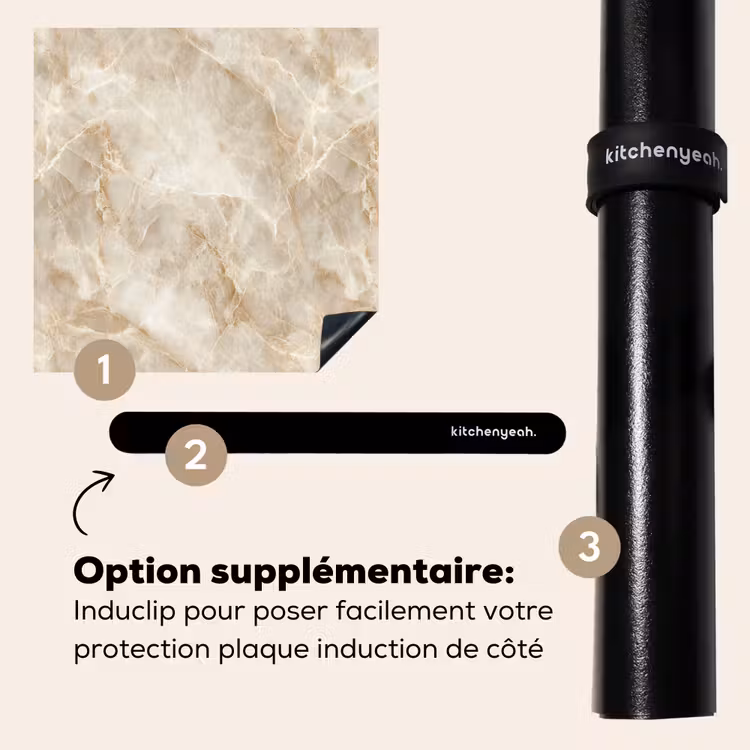 Protection plaque induction - Beige clair - Onyx - Subtil — 8