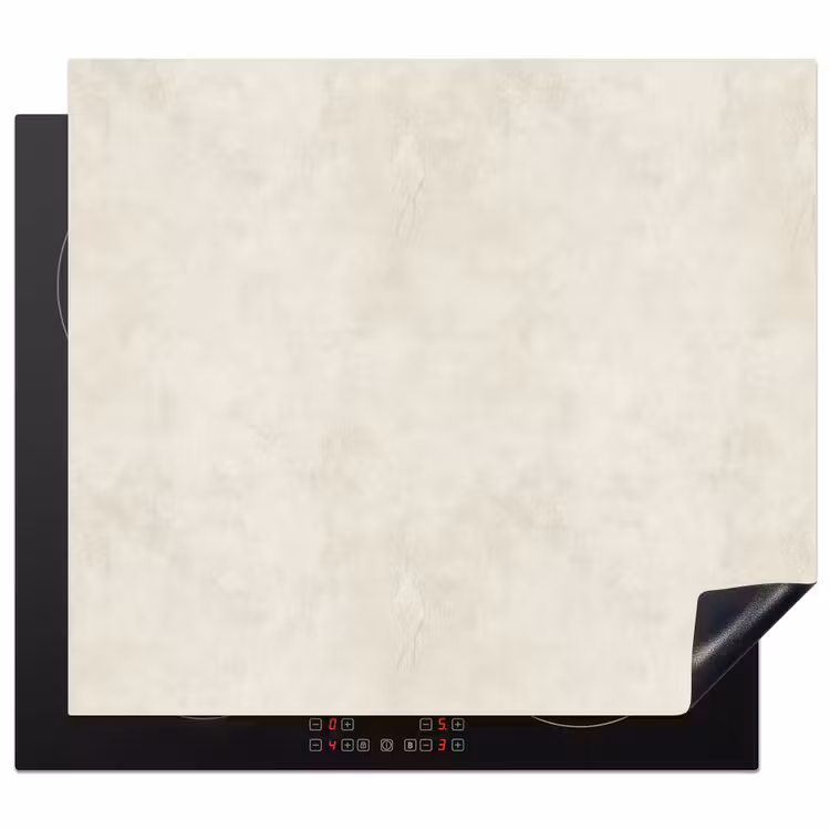 Protection plaque induction - Crème - Lisse - Béton — 1