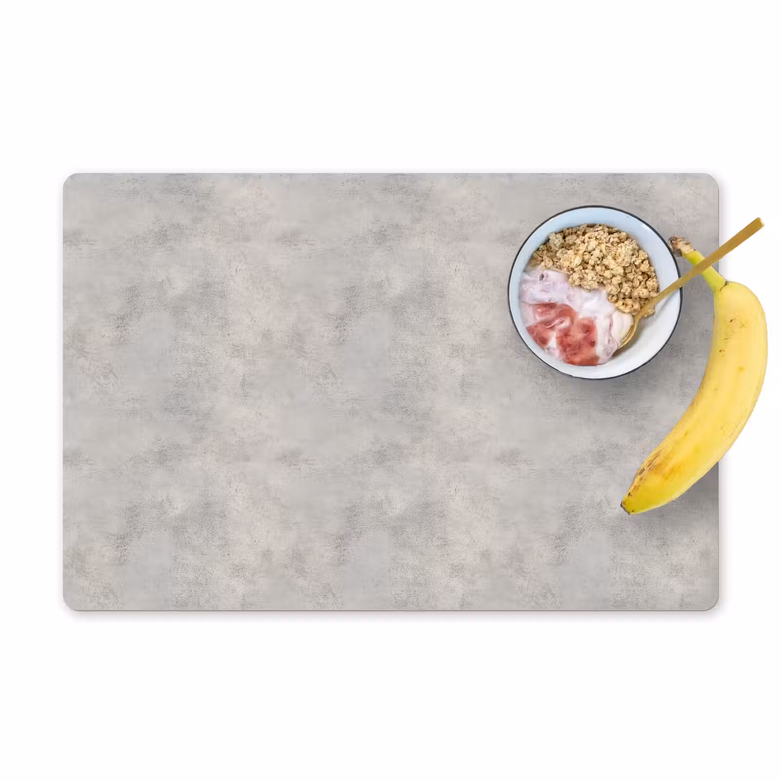 Set de table – 6 pièces - Gris - Béton - Industriel — 1
