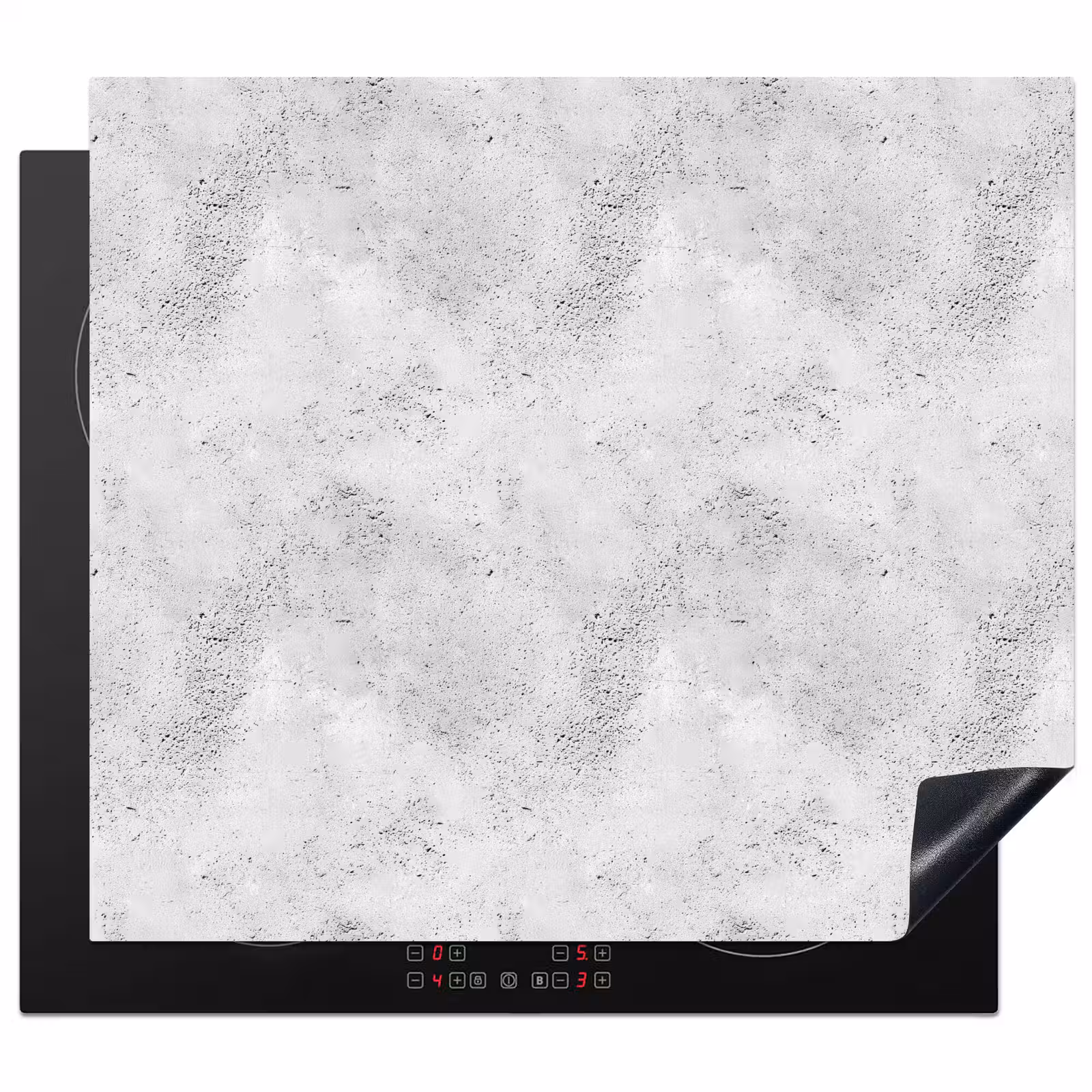 Protection plaque induction - Gris clair - Brut - Subtil — 1
