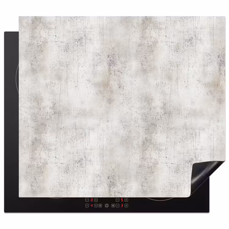 Protection plaque induction - Gris - Concrete - Weathered — 1