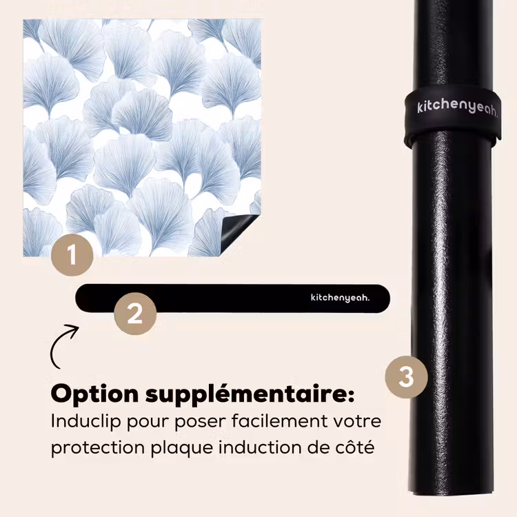 Protection plaque induction - Ventilateur - Moderne - Bleu — 8