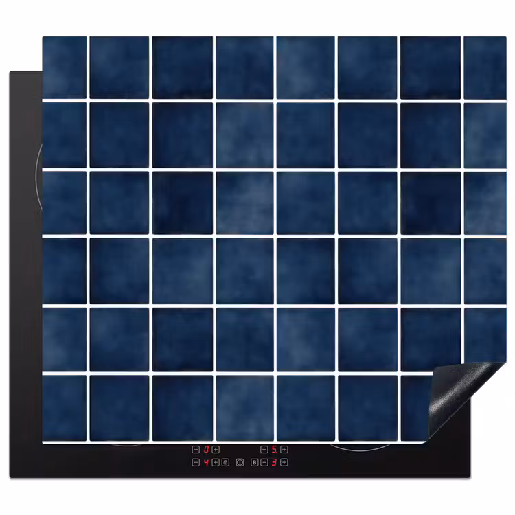 Protection plaque induction - Carrelage - Moderne - Bleu — 1