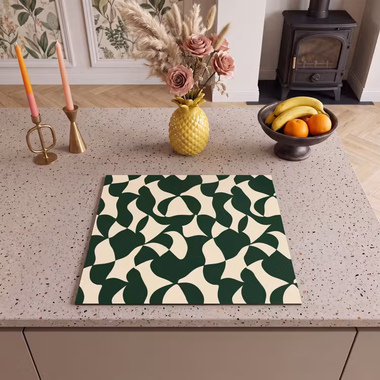 Protection plaque induction - Vert - Surfaces organiques - Crème — 3