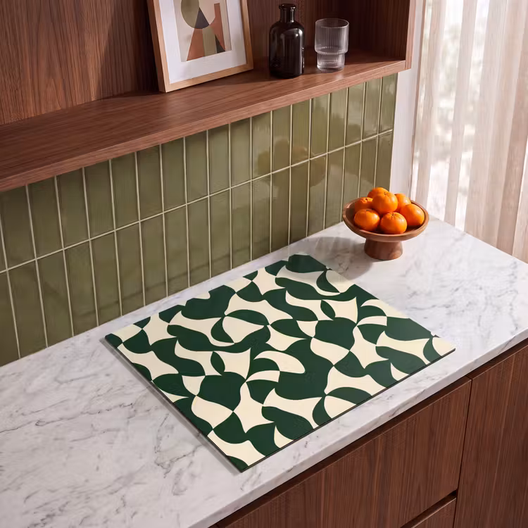 Protection plaque induction - Vert - Surfaces organiques - Crème — 4