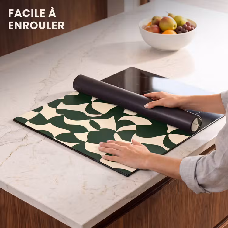 Protection plaque induction - Vert - Surfaces organiques - Crème — 6
