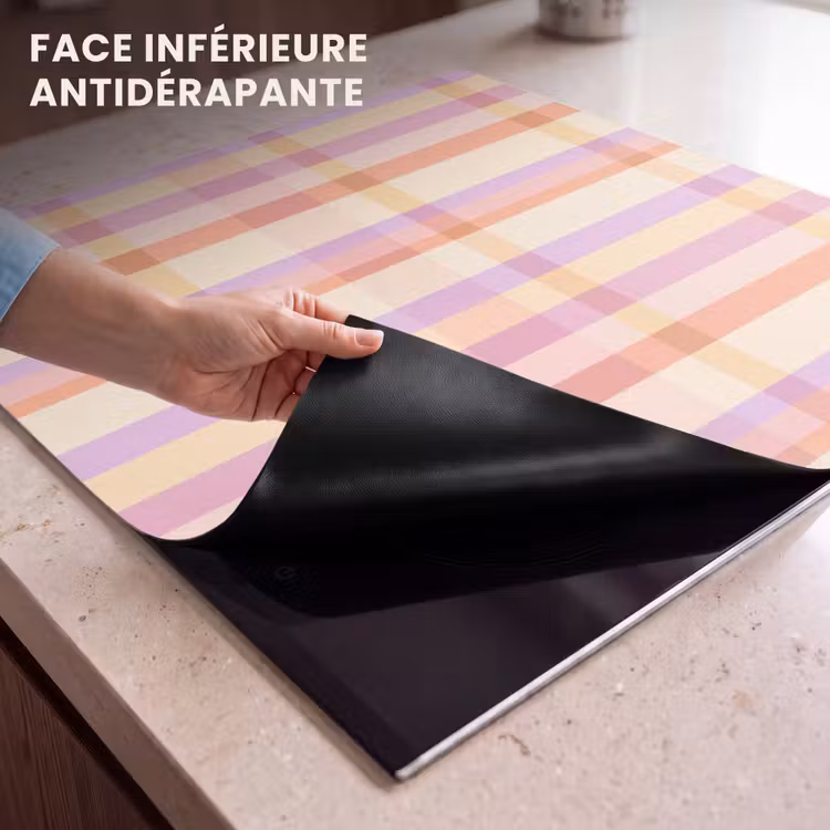 Protection plaque induction - Pastel - motif off - Géométrique — 7