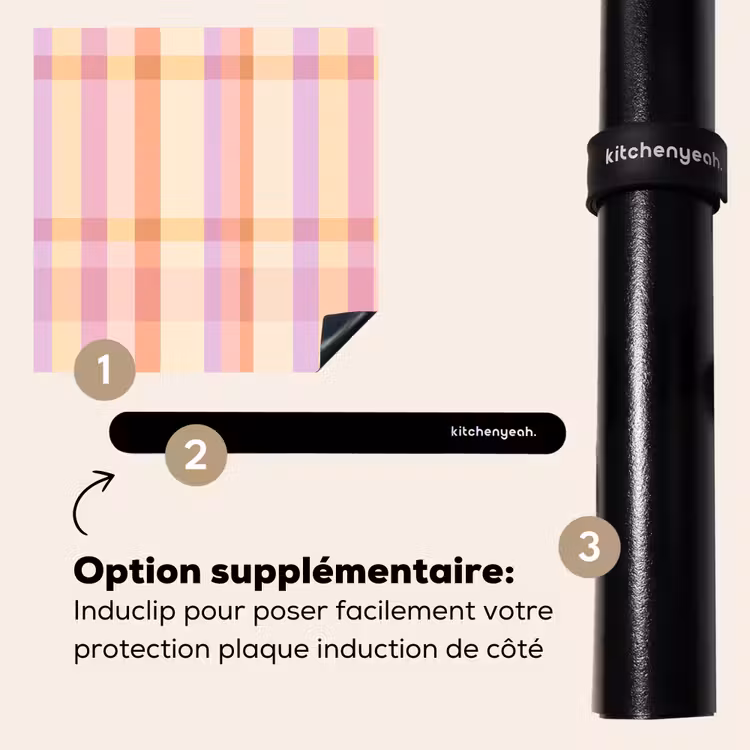 Protection plaque induction - Pastel - motif off - Géométrique — 8