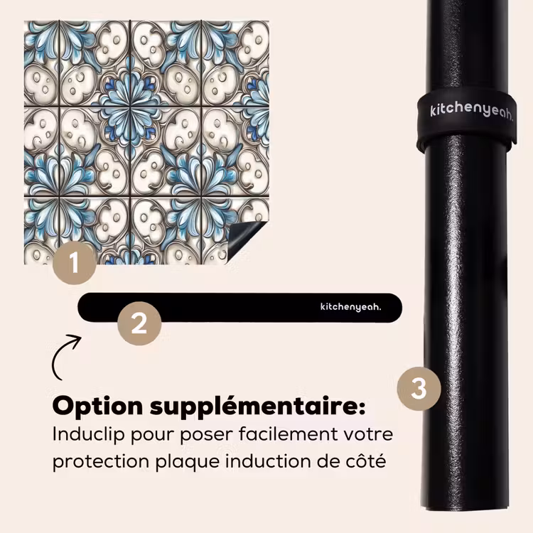 Protection plaque induction - Baroque - Tile - Coloré — 8