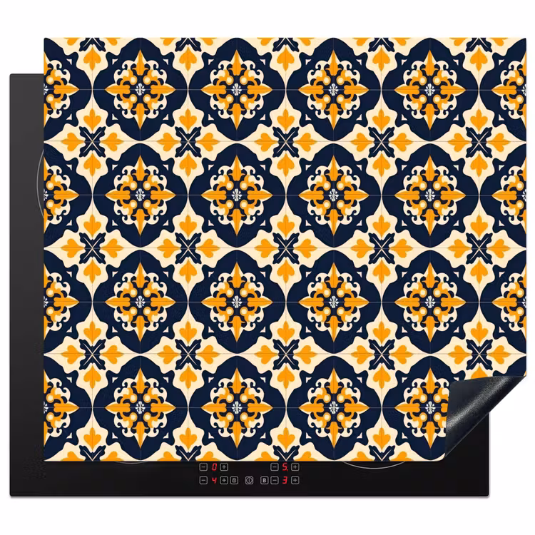 Protection plaque induction - Motif - Carrelage décoratif - Coloré — 1