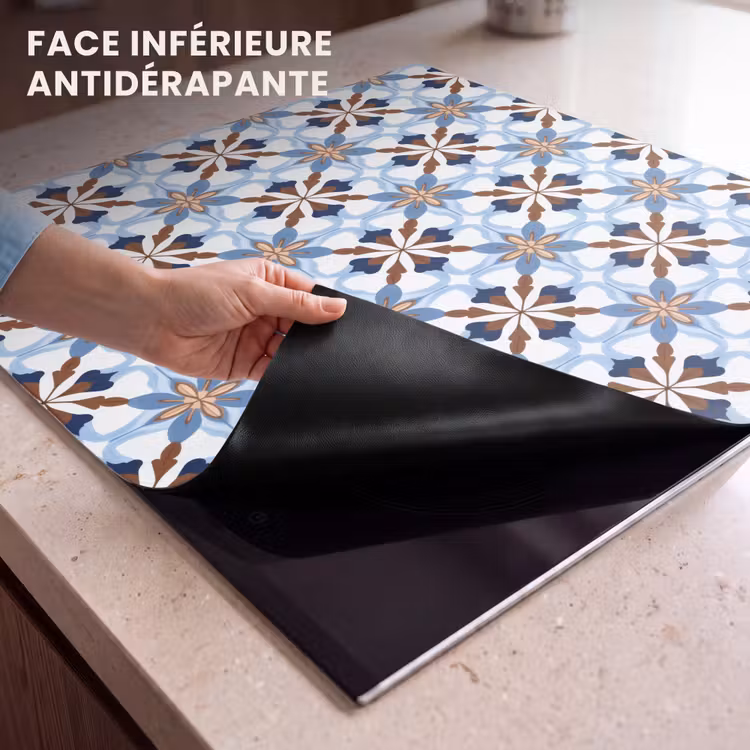 Protection plaque induction - Ornement - Carreau - Coloré — 7