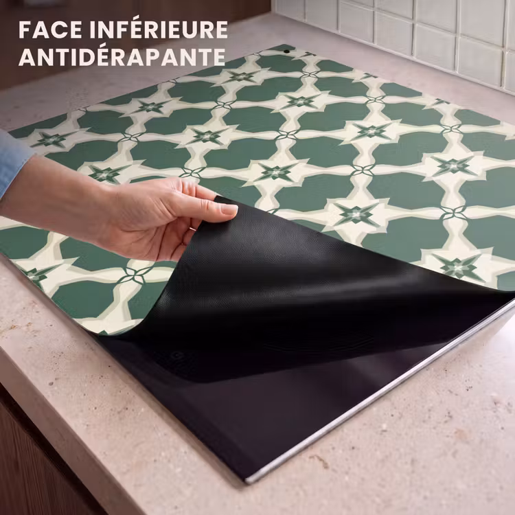 Protection à induction avec crochets - Carrelage - Classic - Vert — 4
