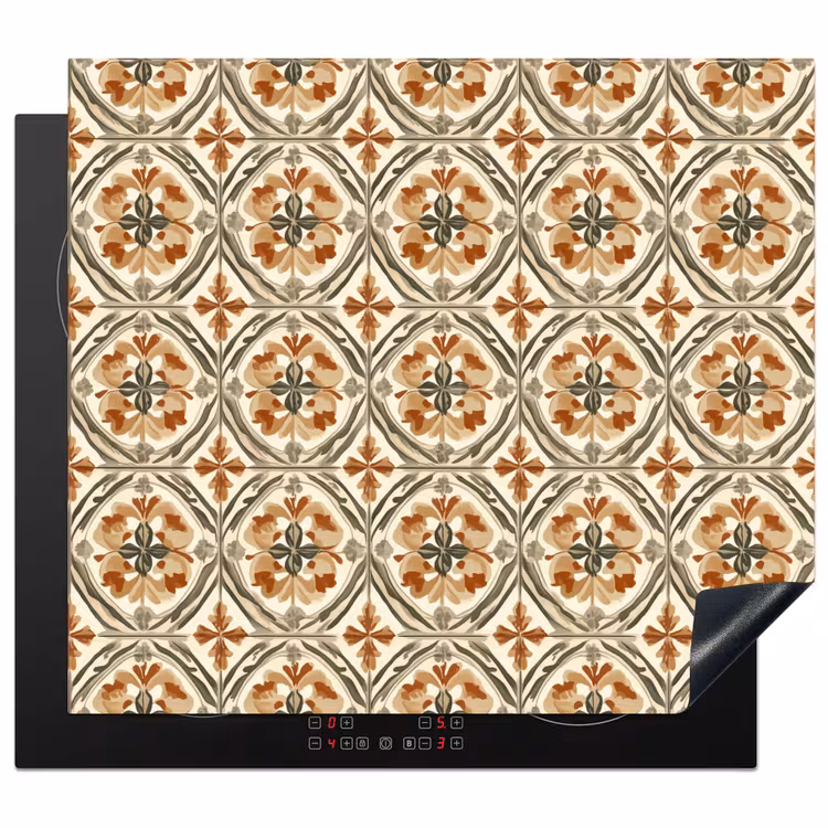 Protection plaque induction - Elégant - Antique - Coloré — 1