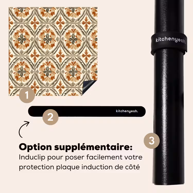 Protection plaque induction - Elégant - Antique - Coloré — 8